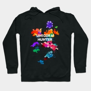 Unicorn hunter black tee Hoodie